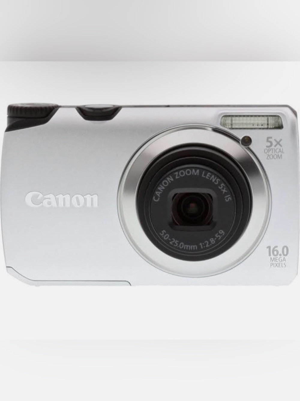 Canon PowerShot A3300 IS 16.0MP Digital Camera - Silver